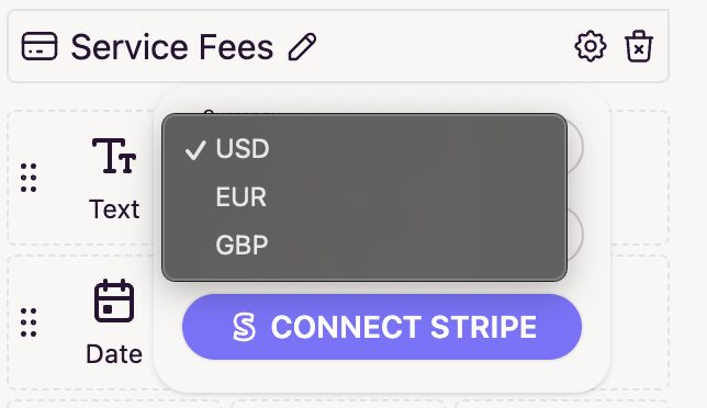 Payment Field