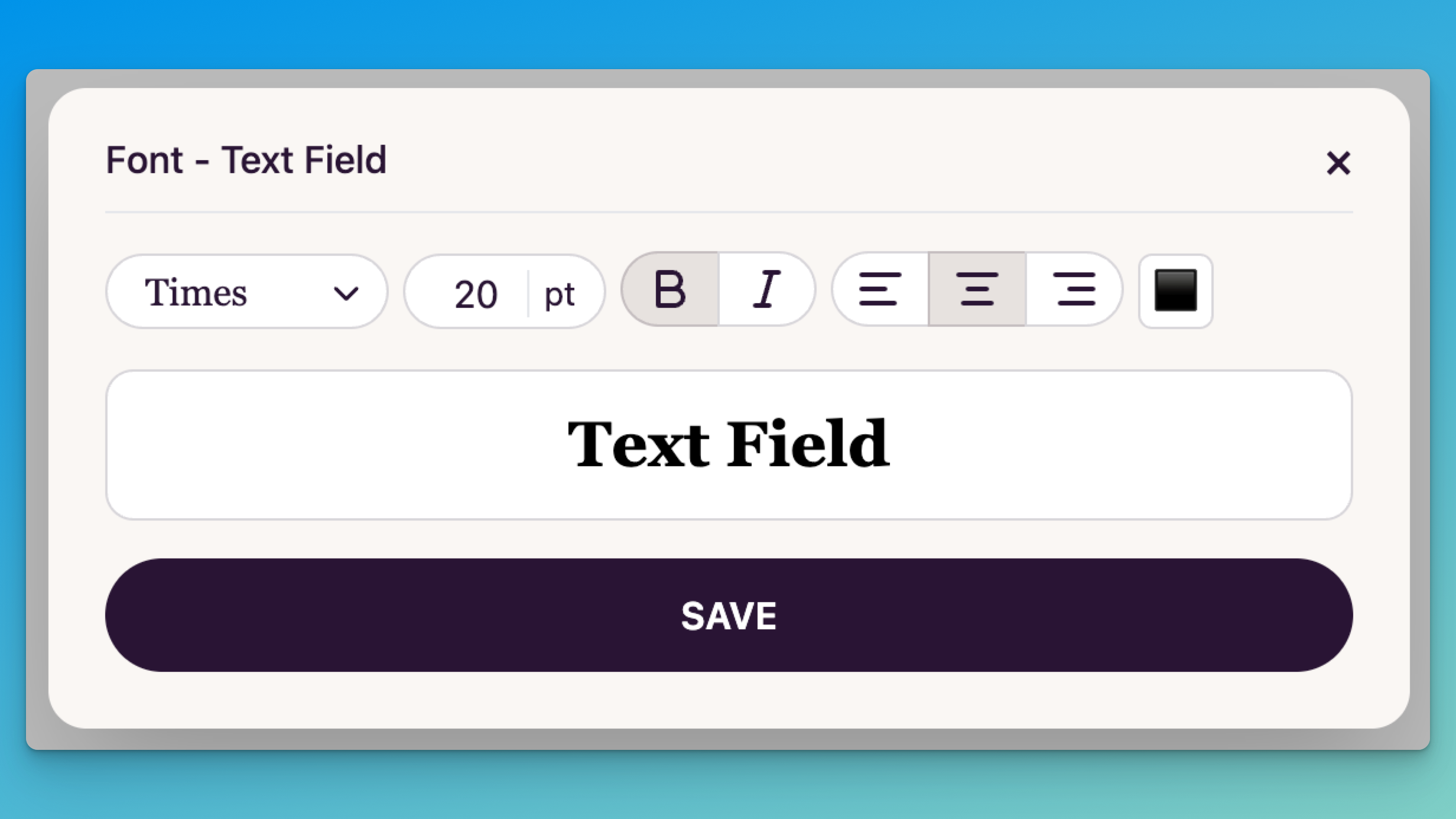 Advanced Text Field Customization Now Available
