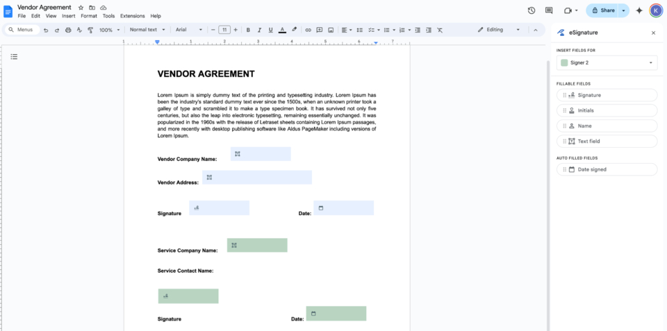 Google Docs Add Fields For Signer 2