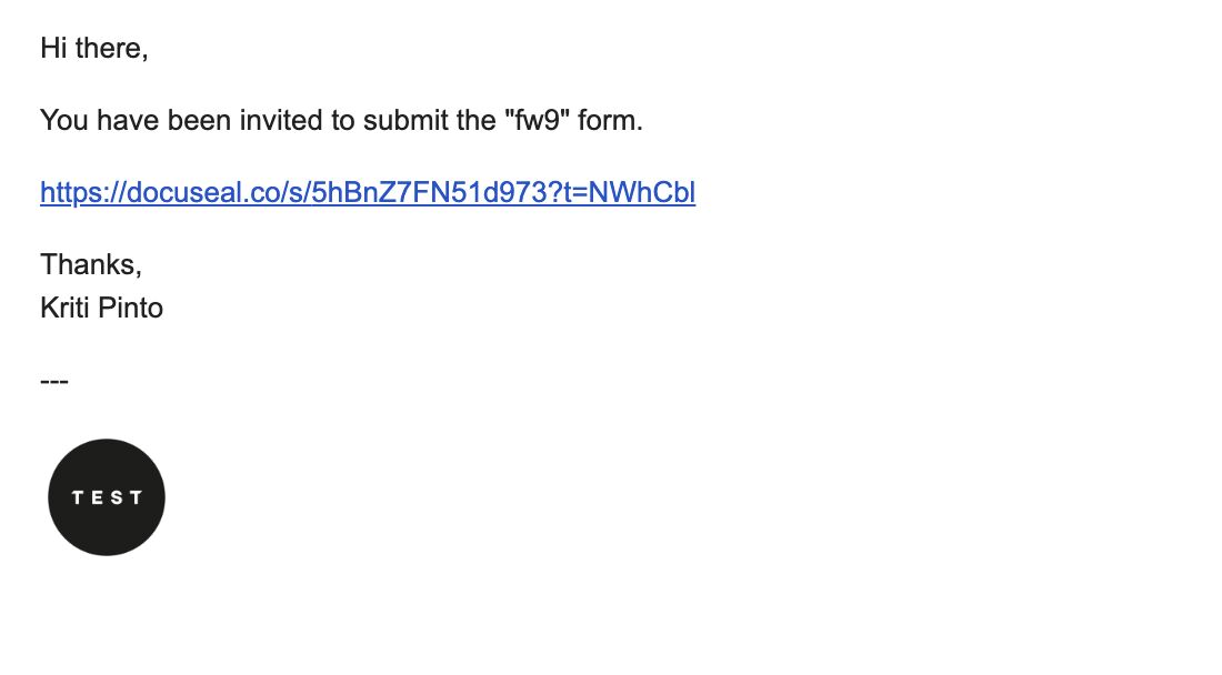 Invite Email with Company Logo