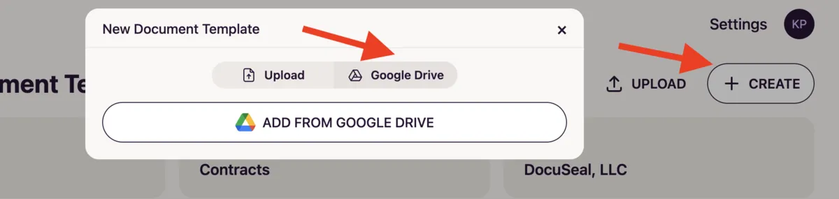 New Document from Google Drive