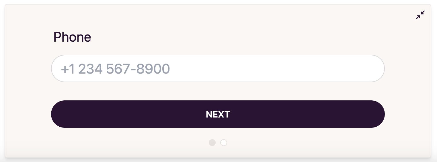 Signing Form Phone Step