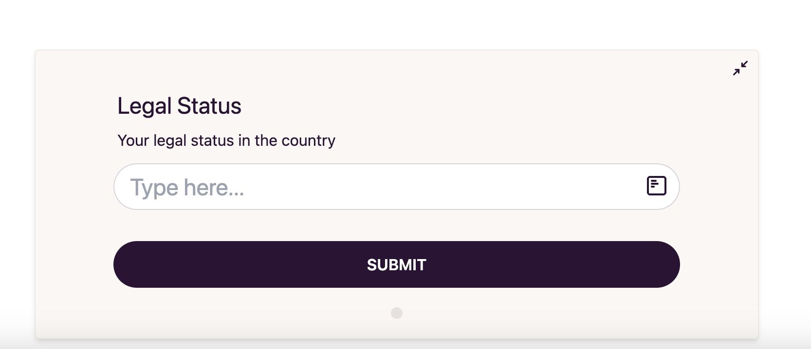 Signing Form with Described field