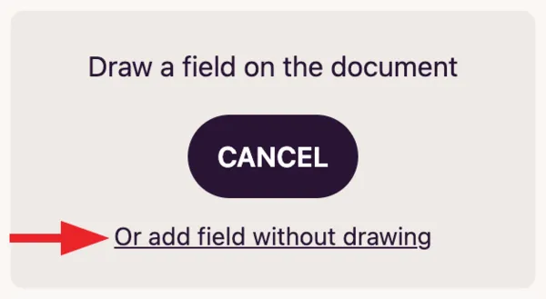 Template Builder Draw Card