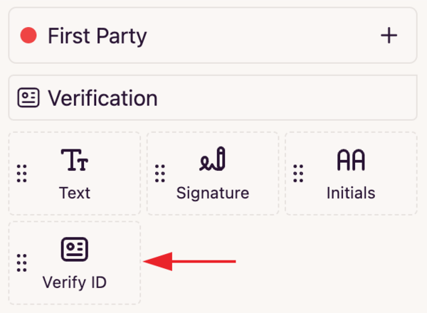 Verify ID field