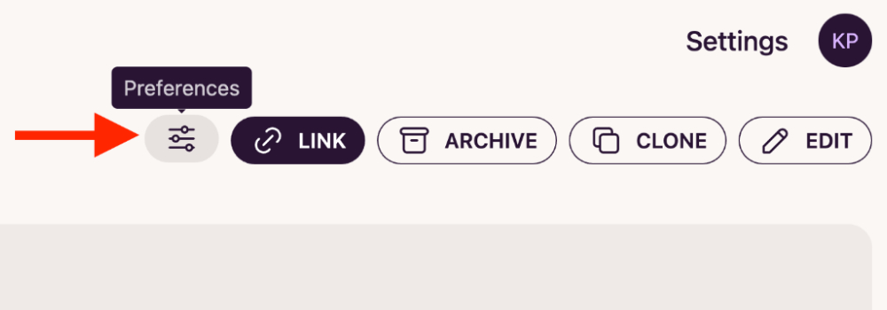 Template With Witness Preferences Button