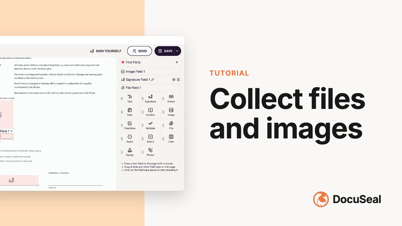 Collect file and image attachments video tutorial