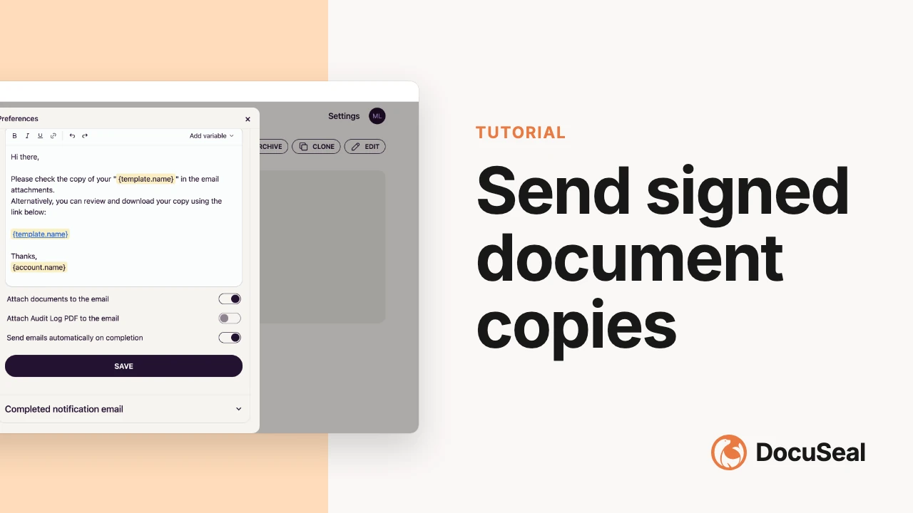Send documents copy email video tutorial