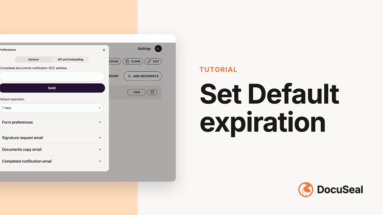 Set expiration time for template documents video tutorial
